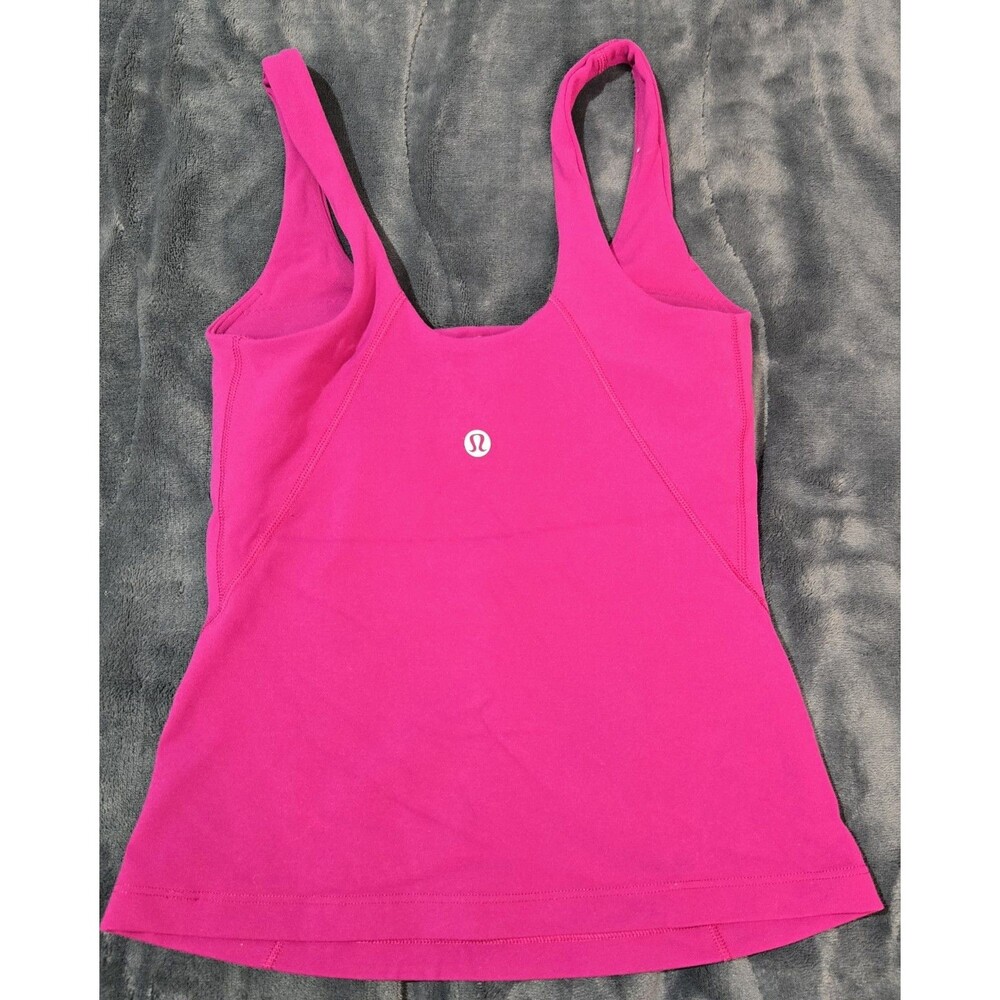 Lululemon Women's Align Tank Size 0 Pink Workout Running Yoga Shirt